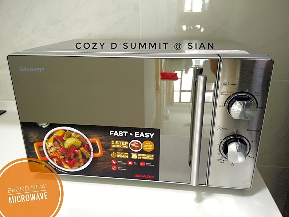 COZY D'Summit 2 Bedrooms @ 100mbps HIGH SPEED WIFI