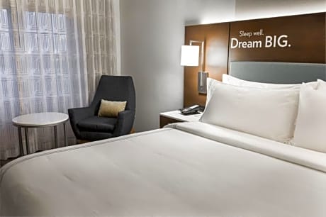 Standard King Room with Roll-in Shower - Mobility Accessible