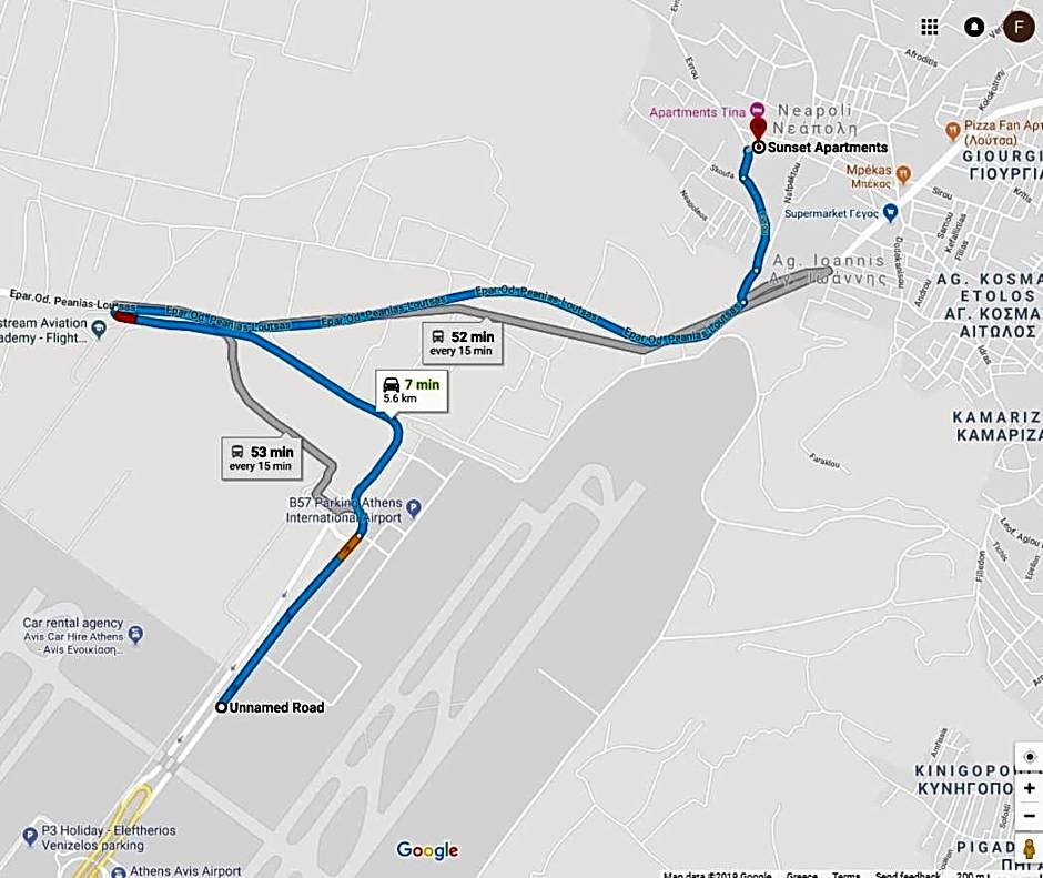 ATH Airport Suites Free Shuttle From And To Athens Airport