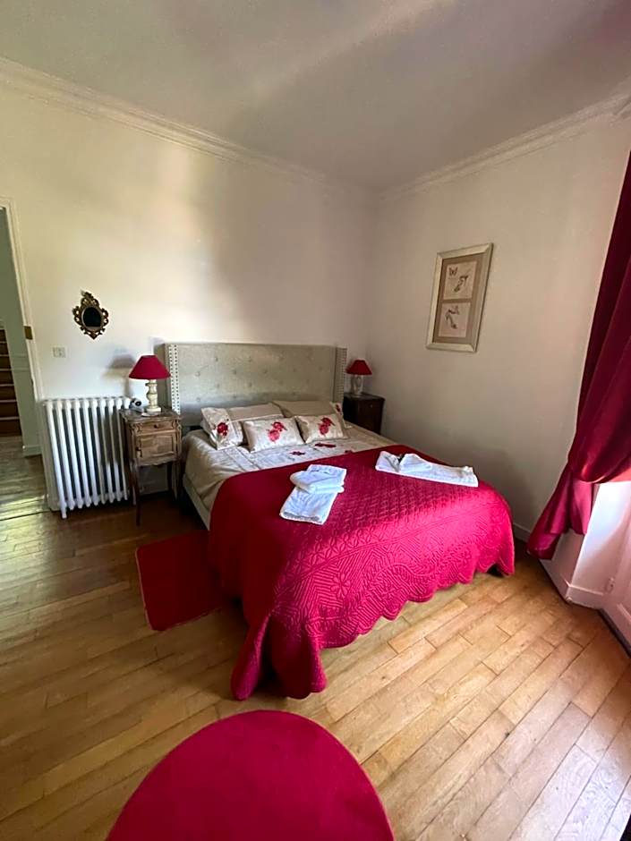 Vue du Château chambres en toute autonomie