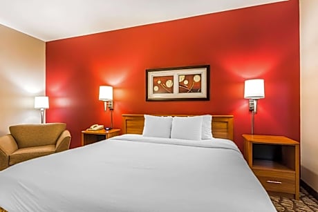 King Room with Roll-In Shower - Accessible/Non-Smoking