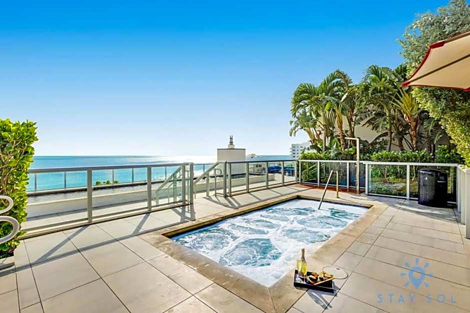 Best Stay - Rooftop Pool & Hot Tub - Hollywood Beach