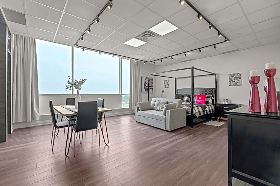 Bright Suites Finch West steps to Metro by hotel DUKE