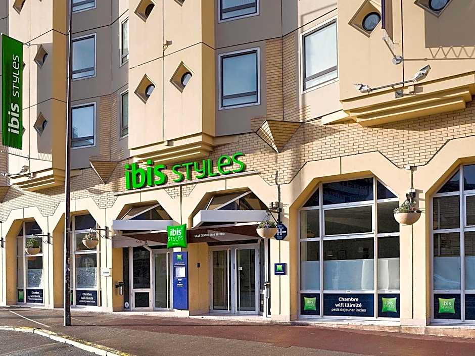 ibis Styles Lille Centre Gare Beffroi