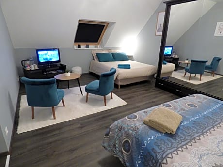 Chambre familiale proche Mont St Michel
