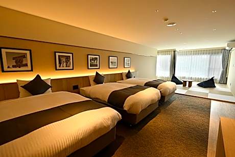 Superior Japanese-Western-Style Triple Room for 5 people (North Building) - Shower Only - Non-Smoking