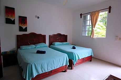 Two Double Queen Room With Access to the Beach