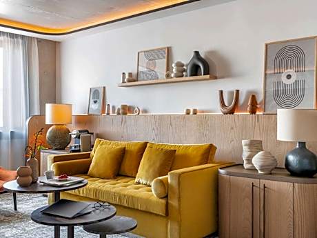 Suite with One King Bed and Sofa Bed