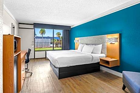 King Room with Pool View - Non Smoking/Pet Friendly