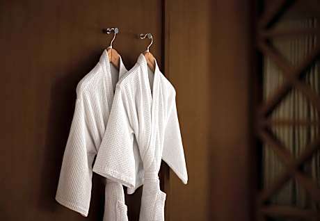 Diwa Premium Club Room with Balcony and Pool View -  Airport transfers to/from Goa Dabolim Airport/Madgaon Railway Station - .All-day breakfast at Bistro 07 am.to 07 pm.- Complimentary Gonsua beach shuttle - Comp Sundowner from 4:30 to 6:30 pm