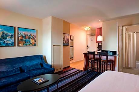 Corner King Studio with Sofa Bed with City View