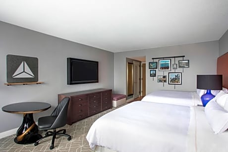 Accessible Guest Room, Guest room, 2 Double, City view