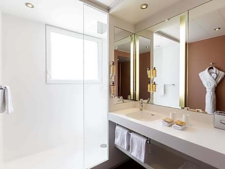 Privilege Room with terrace, view of Notre Dame Basilica and 1 double bed