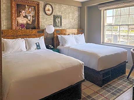 Standard Double Room with Two Double Beds and River View