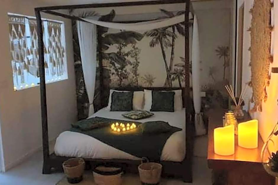 Gîtes Mas des rochers - Romance tropicale avec Spa