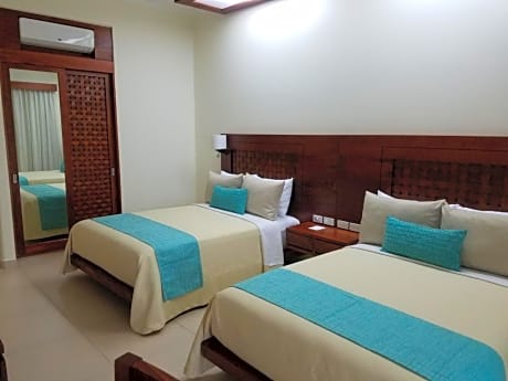 Double Room with Two Beds with Terrace
