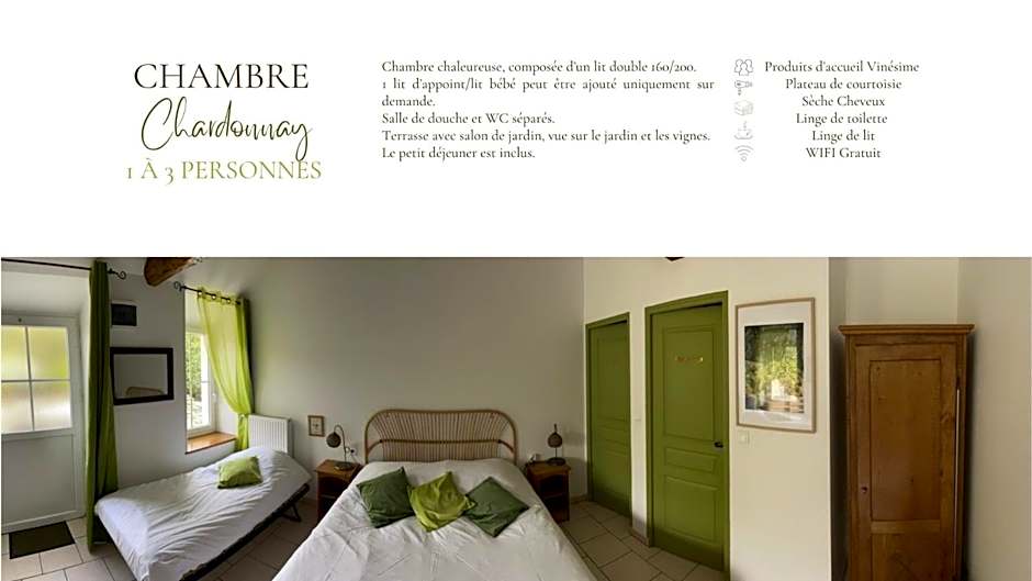 LE GOLURET Chambres & Table d'hôtes - Espace Bien Être