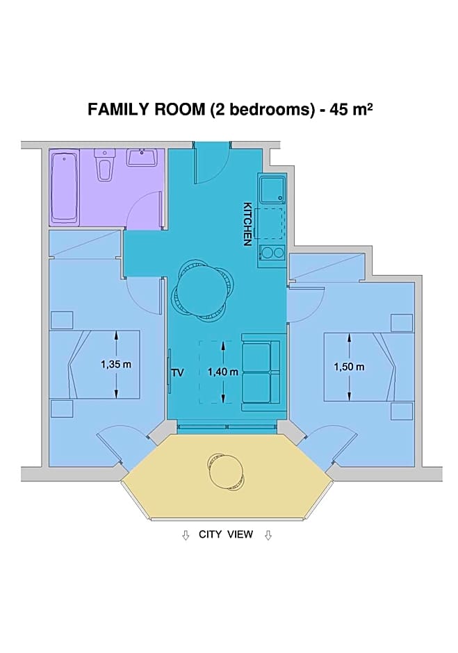 Photo 1 of 6 of 2 Bedroom Apartment