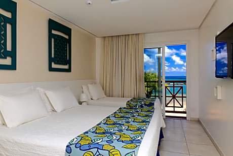 Quadruple Room with Sea View