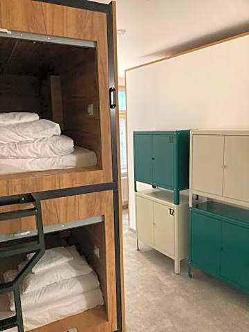 Capsule hostel Andel Centre SPIRIT