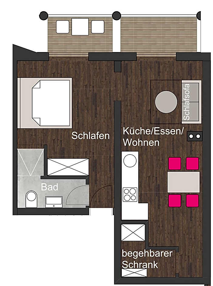 Appartements Alpengarten
