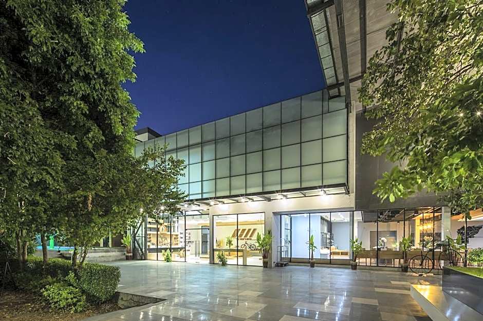 The VELO'S hotel and BMX pump track