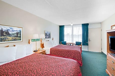 2 Double Beds Mobility Accessible Room Smoking