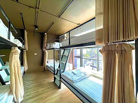 Bed In 8-Bed Female Dorm Room