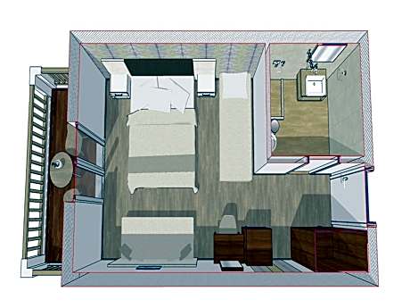 Double Room with Side Sea View All Inclusive Plus