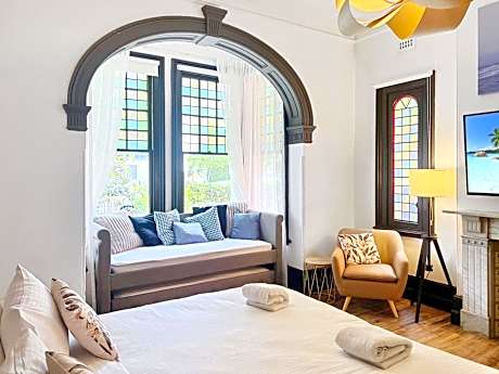 Family Room with Shared Bathroom