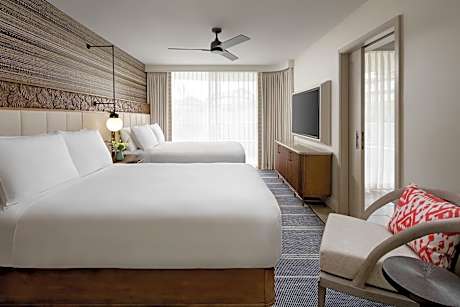 Fairmont Suite with Two Double Beds, Sofa Bed and View