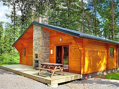 Chalet in Belgium with Cozy Wood Interior