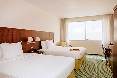 Queen Room with Two Queen Beds and Limited View