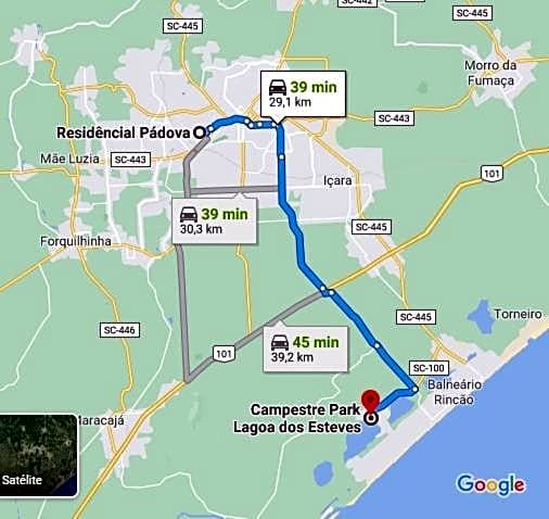 Apartamento TOP CLIMATIZADO em CRICIÚMA-SC - ótimo CUSTO-BENEFÍCIO - Cozinha completa - Cama Box - WiFI - Smart TV - Apps YouTube - NetFlix - Prime Vídeo - Garagem coberta - Portaria Digital 24h - Lugar sossegado e arborizado - Acomoda até 5 pessoas