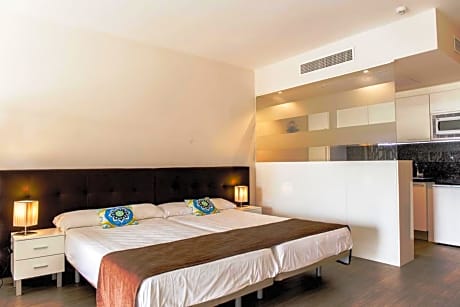 WITH SMALL TERRACE AND GARDEN VIEW