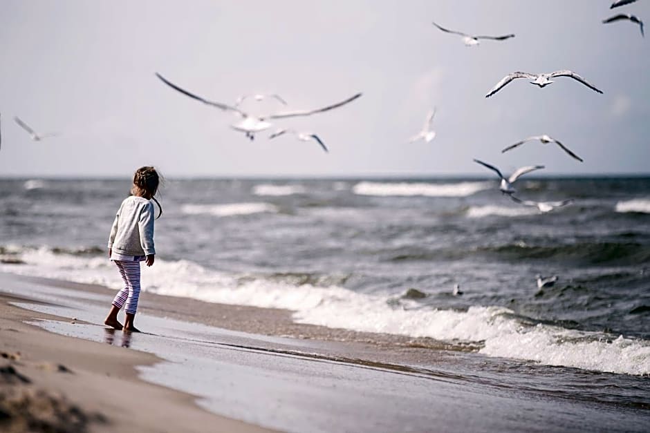 Balfala domki nad morzem