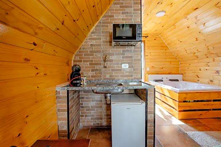 Chale com hidromassagem Casa Papai Noel