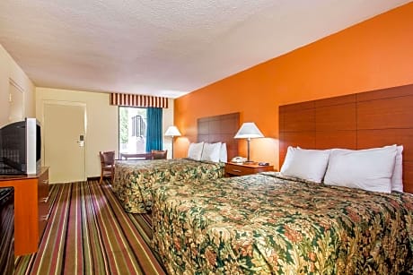 2 Queen Beds Mobility Accessible Room Smoking