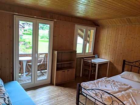 Double Room with Shared Bathroom and Garden View