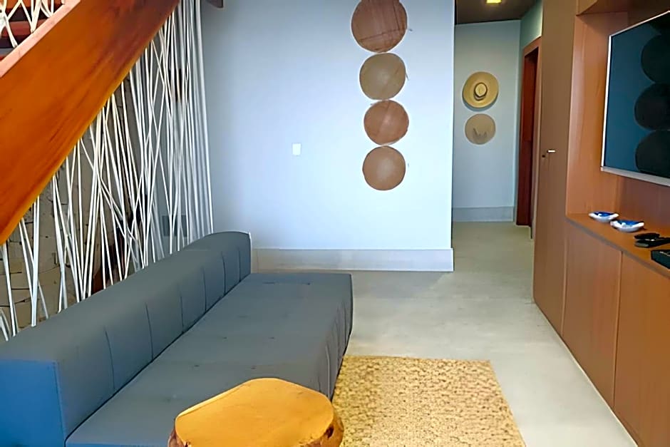 Casa confortável com vista mar e piscina