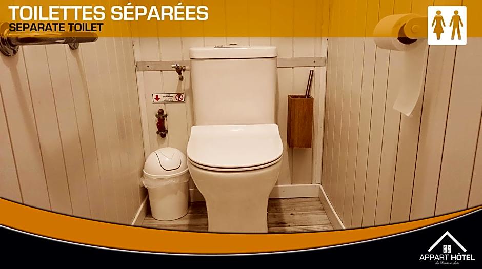 Appart'hôtel Les Prés Blondeau - 1 à 10 personnes - 3 chambres - Terrasse - Parking privé - Wifi