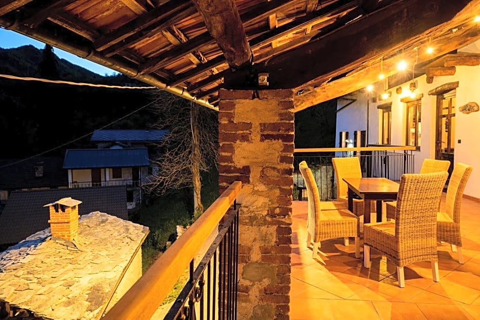 B&B IDUEVAGAMONDI immerso nel bosco tra le MONTAGNE con area benessere come EXTRA