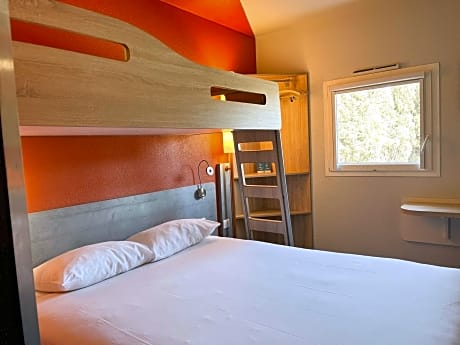 Triple Room with One Double Bed and One Bunk Bed