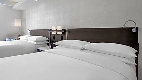 Queen Room with Two Queen Beds, Balcony and Accessible Tub