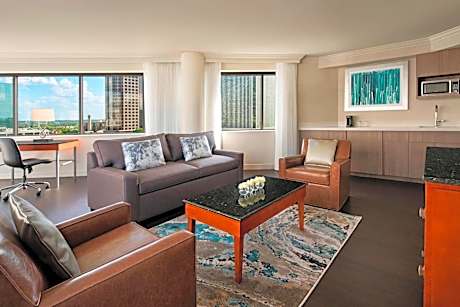 Junior Suite, 1 King, Sofa bed, River view