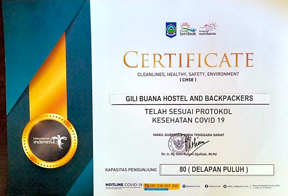 Gili Buana Hostel & Backpackers Gili Air