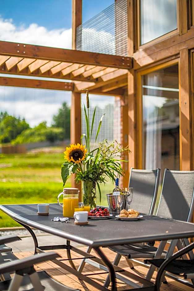 Rezerwat Wielin Sauna - Balia - Hot Tube - Jacuzzi - Basen - Klimatyzacja - Kominek