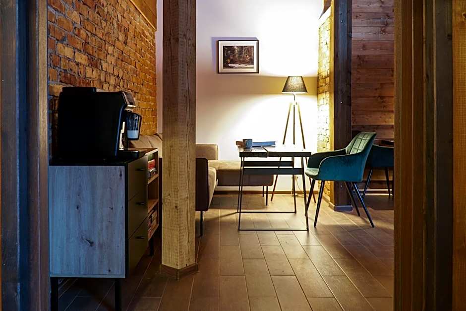 Novosiele Lifestyle Apartments - nad górską rzeką - Strefa relaksu sauna jacuzzi - Bieszczady