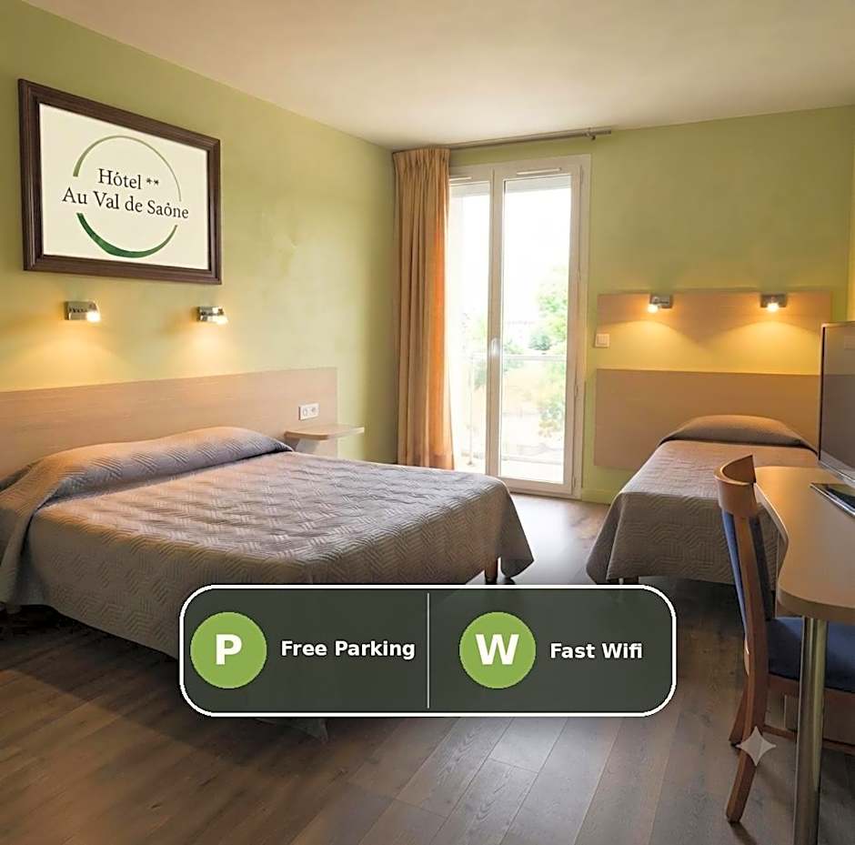 Hôtel Au Val De Saône PARKING GRATUIT