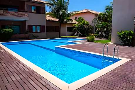 450m PRAIA de Taperapuan; Piscina; 2 quartos; WiFi 300 mbs; Churrasqueira; Estacionamento Gratuito 1 carro